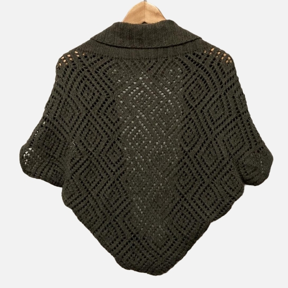 H&M Acrylic Open Knit/Crochet Shrug/Cardigan X-Small/Small - Picture 7 of 13